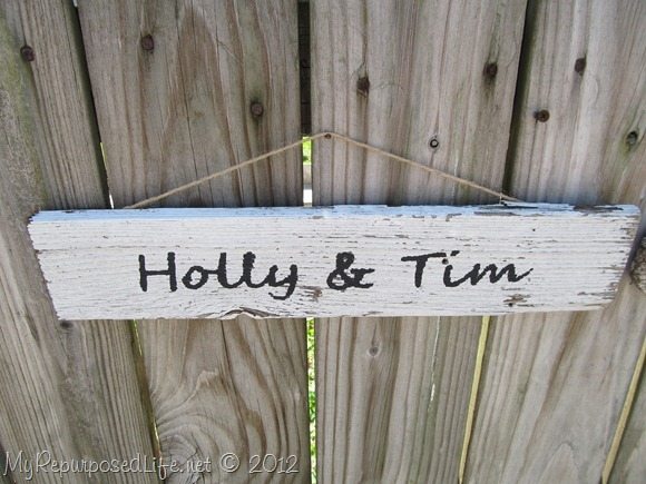 Picket Fence Signs