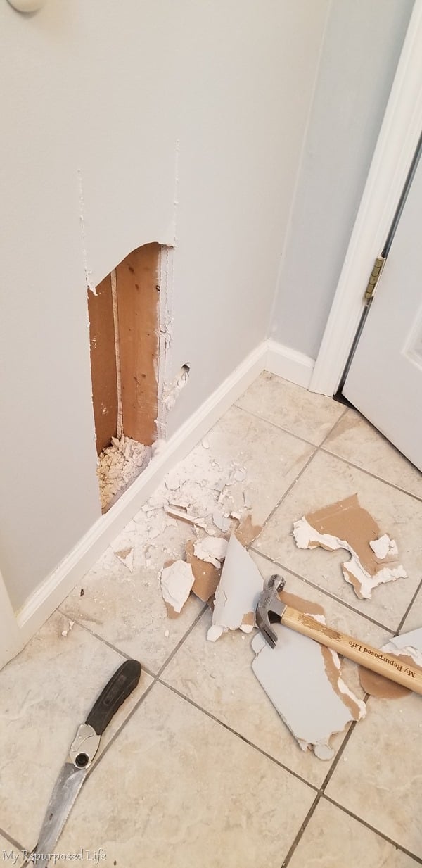 Between The Studs Broom Closet